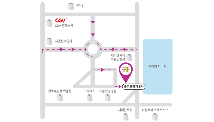 경기도 평택시 비전동 1102-1(배다리 저수지 옆)